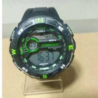 Jam tangan Lasika 617 Dewasa anti air Box original