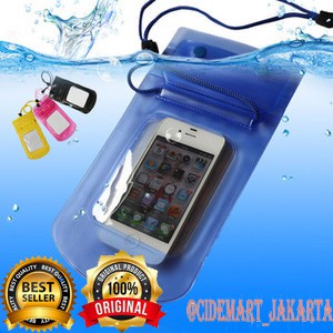 [ORIGINAL] SARUNG HP ANTI AIR / WATERPROOF HP UNIVERSAL TERMURAH!!