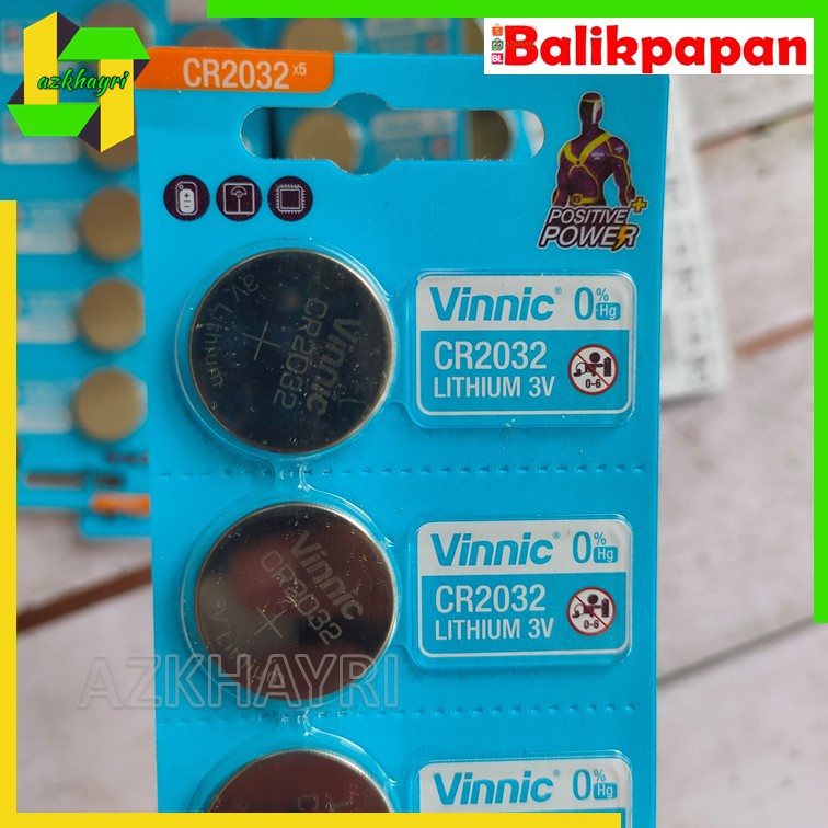 BATERAI VINNIC CR2032 BATTERY CR 2032 2025 2016 REMOT MOBIL TIMBANGAN DLL