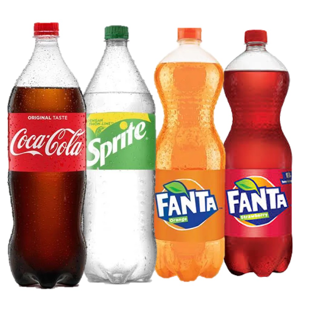 

COCA COLA, SPRITE, FANTA 1.5ML