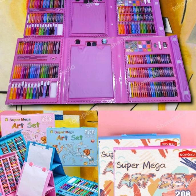 

TERMURAH Art Set 208 Mega Alat Gambar Lukis Crayon Pensil Warna Drawing Paint/CAT AKRILIK SET/CAT AKRILIK SET 24 WARNA/CAT AKRILIK PASTEL/CAT AIR/CAT AIR LUKIS SET/CAT AIR GIOTTO/KUAS LUKIS 1 SET/KUAS LUKIS KECIL/KUAS LUKIS LENGKAP/KANVAS LUKIS/KANVAS