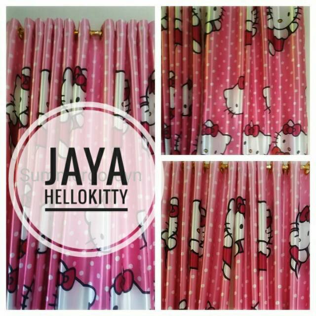 gorden blackout gordeng blackout GORDEN hellokitty  L 50cm  T 220cm blackout import  Gorden  pintu g