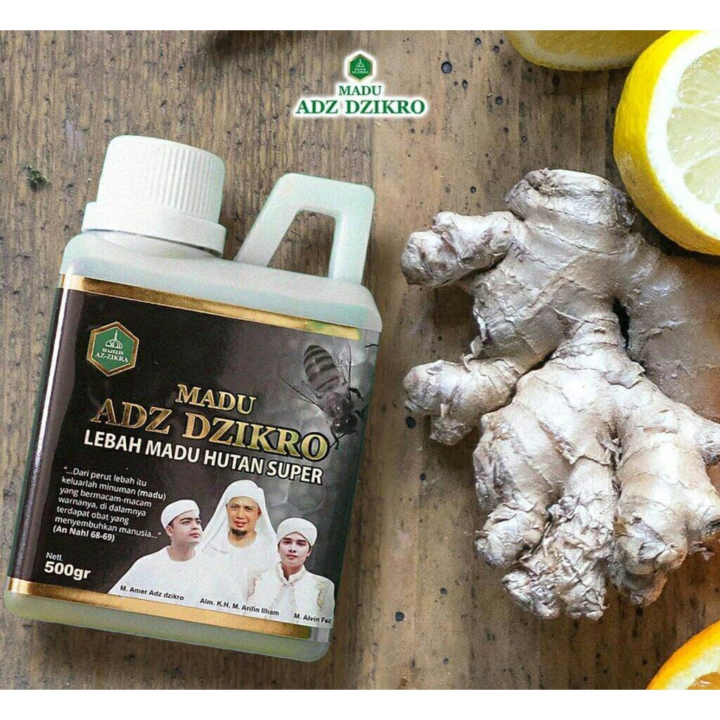 TERLARIS KEMASAN BARU RESMI HUTAN SUPER MADU ADZ ZIKRO 500g