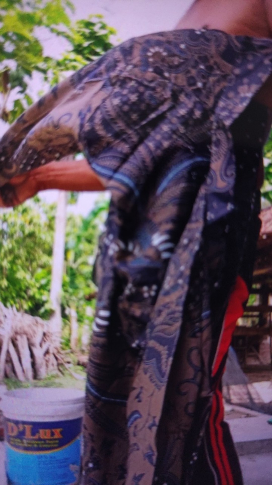 Jamalpurnomo Hitam Batik Pria Lengan Panjang Full Furing Batik Solo