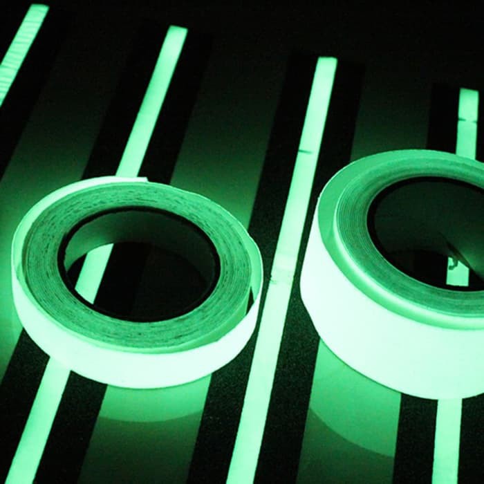 Lakban Glow In The Dark Luminous Adhesive Tape 1.5 cm x 10 m A0015