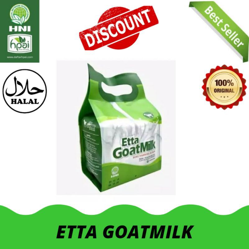 PROMO Etta Goat Milk HNI HPAI Susu Kambing ZUL132 | Shopee Indonesia