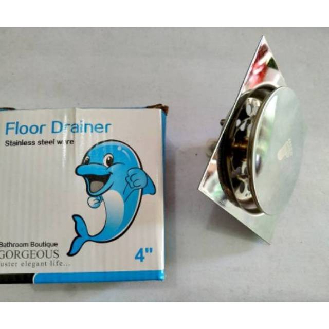 SARINGAN GOT INJAK STAINLESS STEEL ANTI KARAT/ SARINGAN GOT LANTAI/FLOOR DRAIN SS