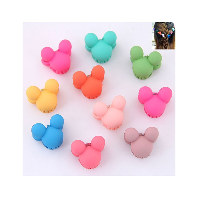 LRC Jepit Rambut Fashion Color (20 Colors Random) Cartoon Animal Hair Clips A58026