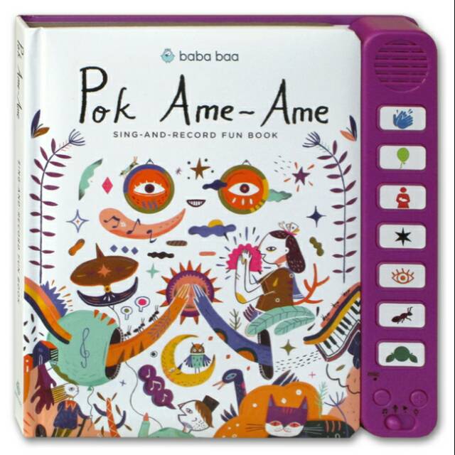 IVB SOUND BOOK BAHASA INDONESIA POK AME-AME & RASA SAYANG BUKU ANAK BABA BAA