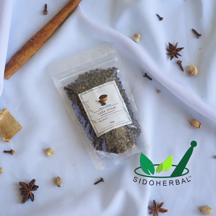

Merica Lada Hitam Bubuk / Ground Black pepper / JSR Rempah 250gr SidoHerbal Export Free Shipping