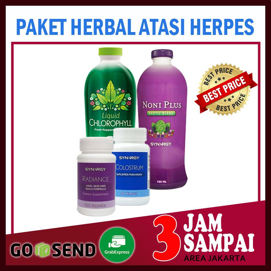 Obat Cacar Api / Herpes Di Wajah dan Leher IZIN BPOM