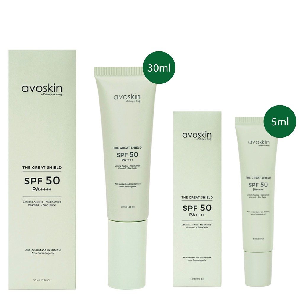 AVOSKIN Sunscreen The Great Shield SPF 50 PA++++