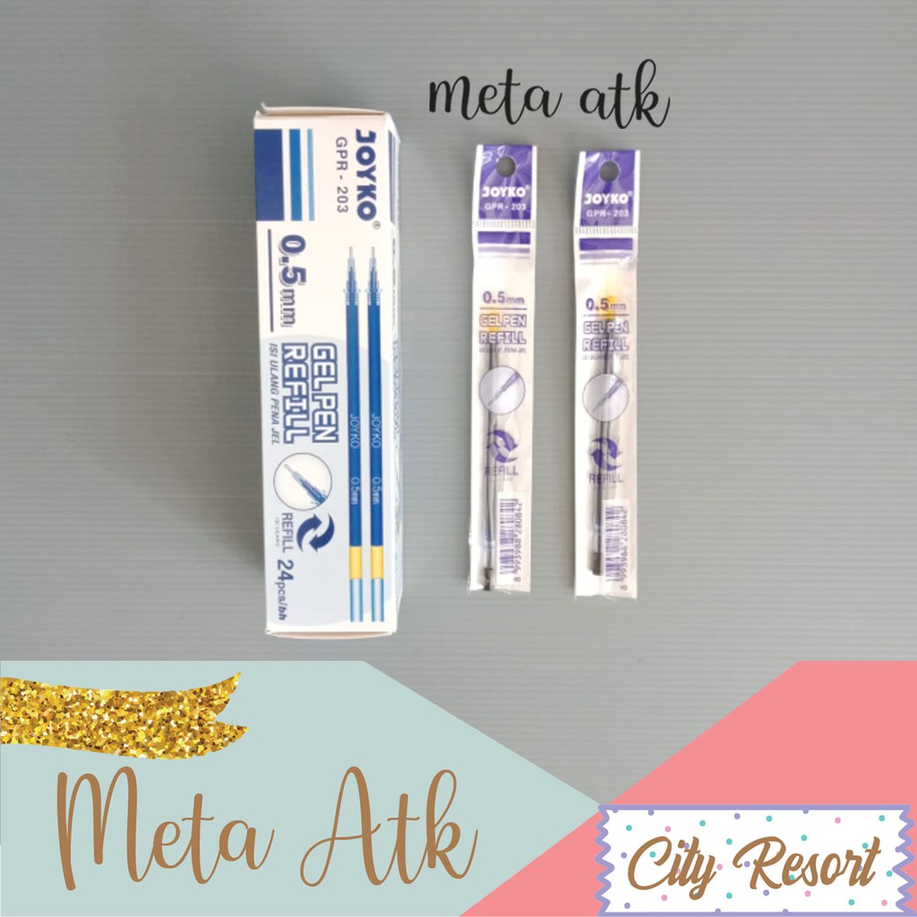 

Isi ulang Pen / Gel Pen Refill Joyko GPR-203