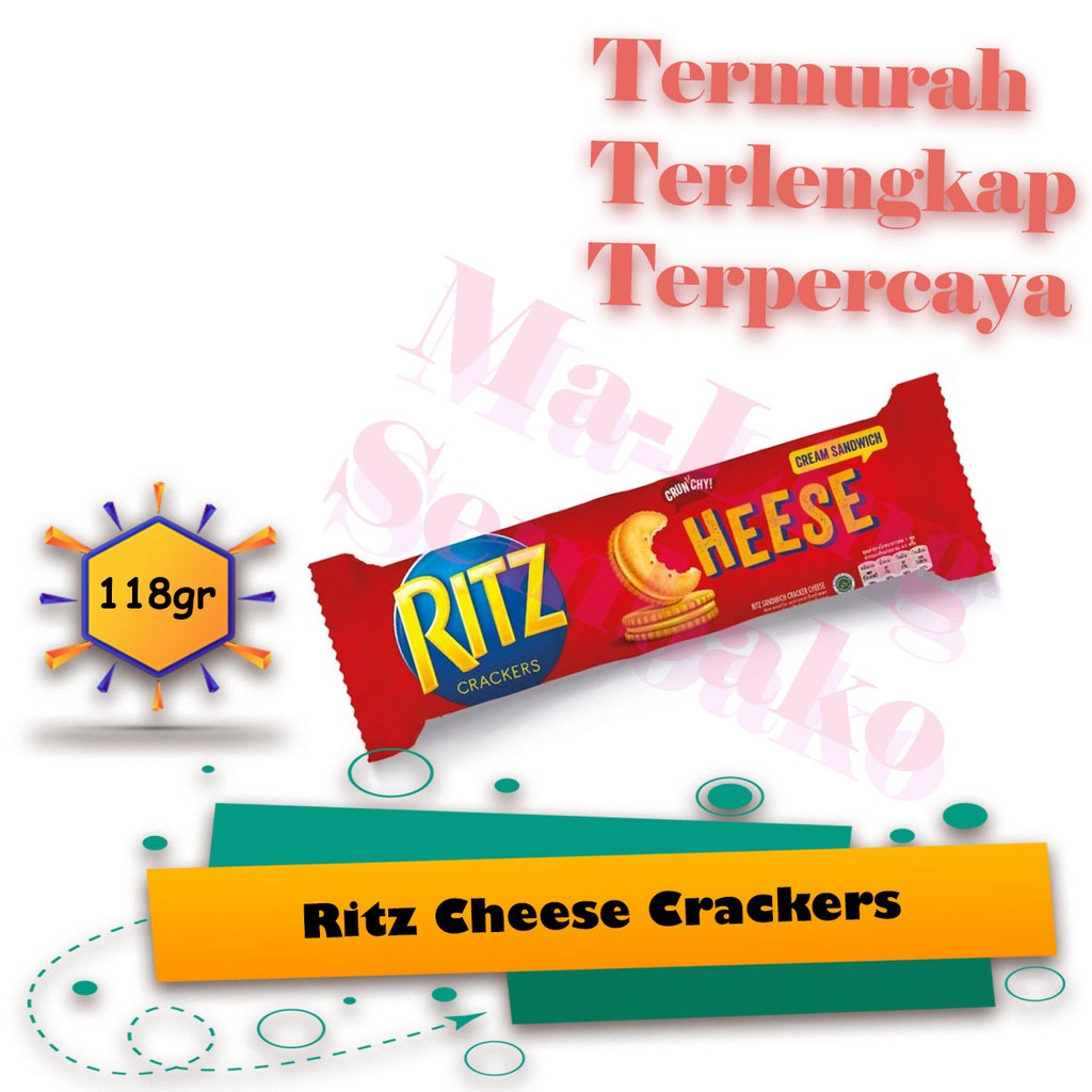 

KRAFT SANDWICH RITZ CHEESE 91agr, Snack, Makanan Ringan, Biskuit Keju, Makanan, Cemilan, Crackers