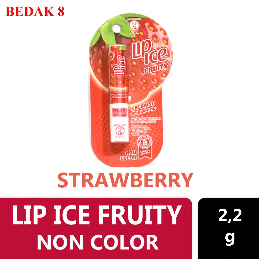 LIP ICE Fruity Lip Balm NON Color SPF 15