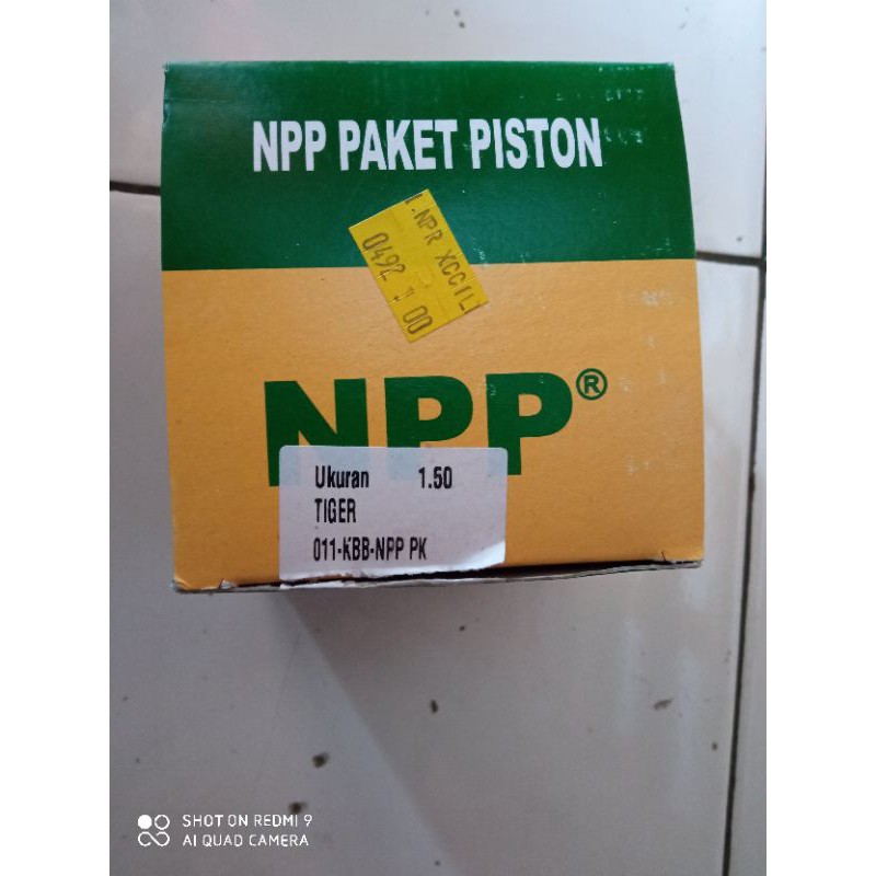 seher set piston kit tiger os 150 npp ok