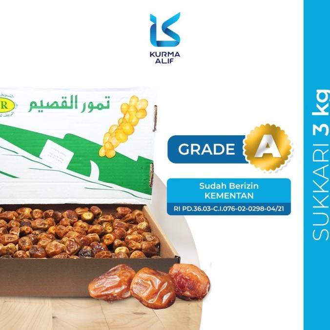 

KURMA SUKARI BASAH DUS 3 KG OLEH OLEH HAJI UMROH FDGG56416