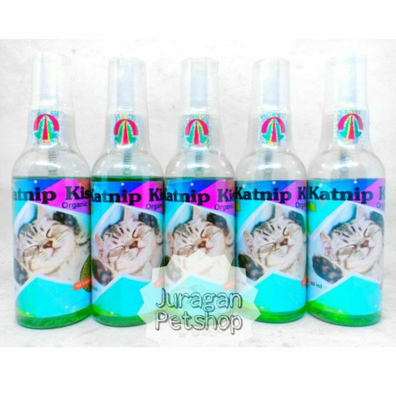 KATNIP KISS 60ML | Spray Catnip Asli | Natural Catnip Kucing