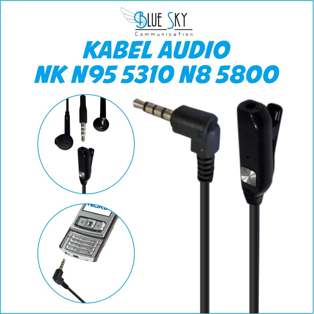 KABEL AUDIO NOKIA NK N95 / 5310 / N8 / 5800