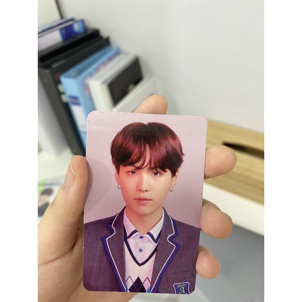 bts suga yoongi answer F photocard