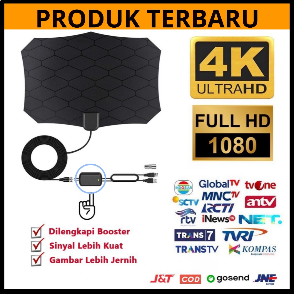 ANTENA TV DIGITAL DENGAN AMPLIFIER SIGNAL