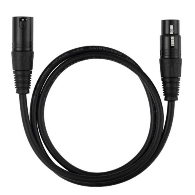 Bochara Kabel XLR Male/Female OFC Microphone Karaoke Shielded BOF30