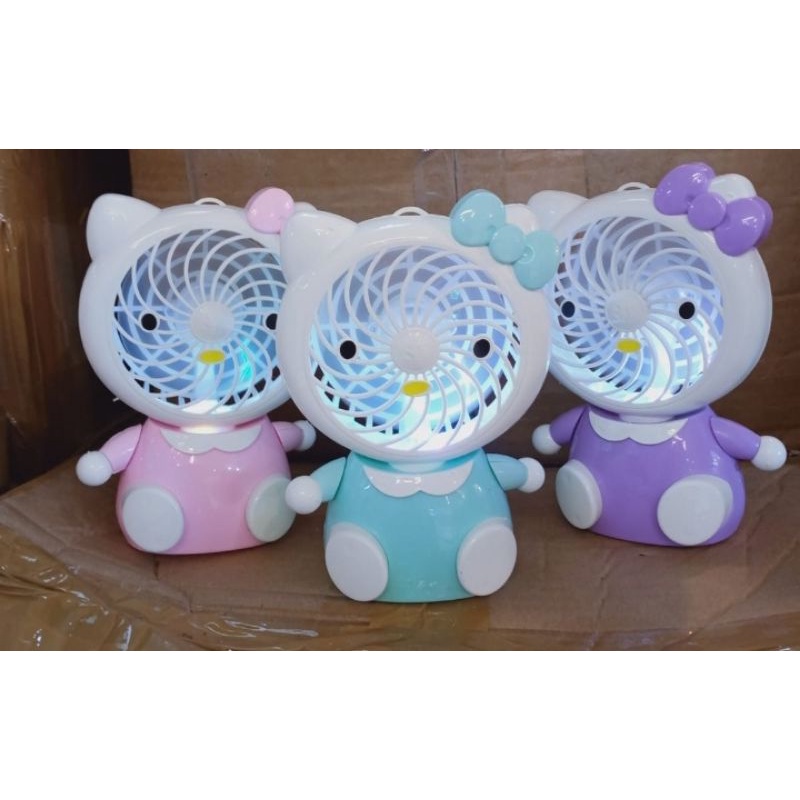 KIPAS ANGIN MINI BONEKA LUCU / KARAKTER BONEKA LUCU / KIPAS ANGIN BONEKA / KIPAS ANGIN KECIL/ BONEKA
