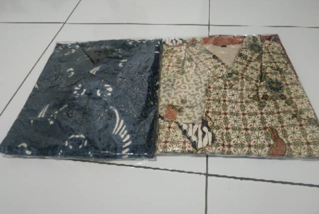 Batik Tulis Semi Sutra Original | Kemeja Batik Highclass | Batik Ekslusif | Baju Batik Halus  Ori