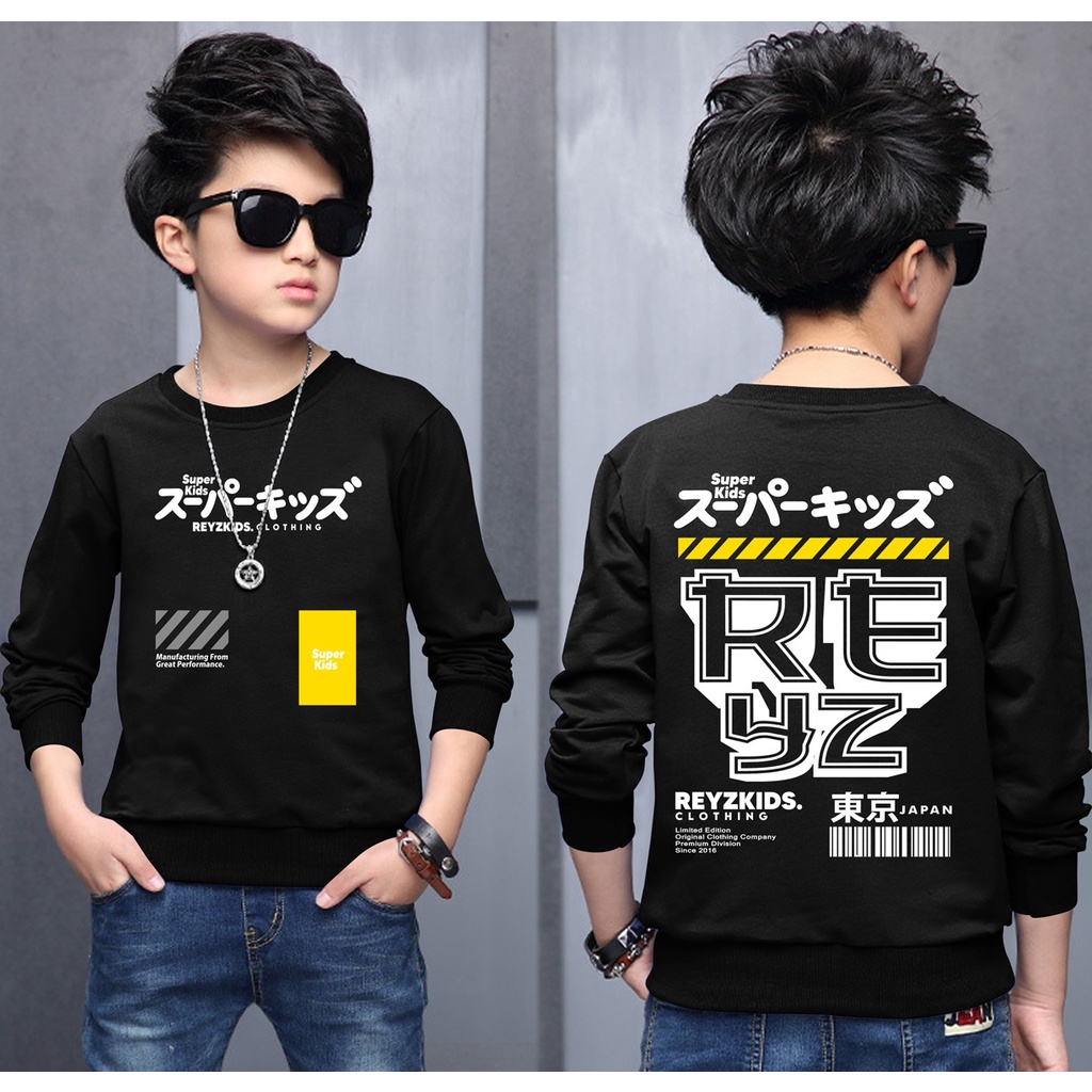 Switer Reyz Terbaru / Sweater Anak Laki-laki /  Sweeter Gaming Bahan Babyterry / FLAVA_STORE