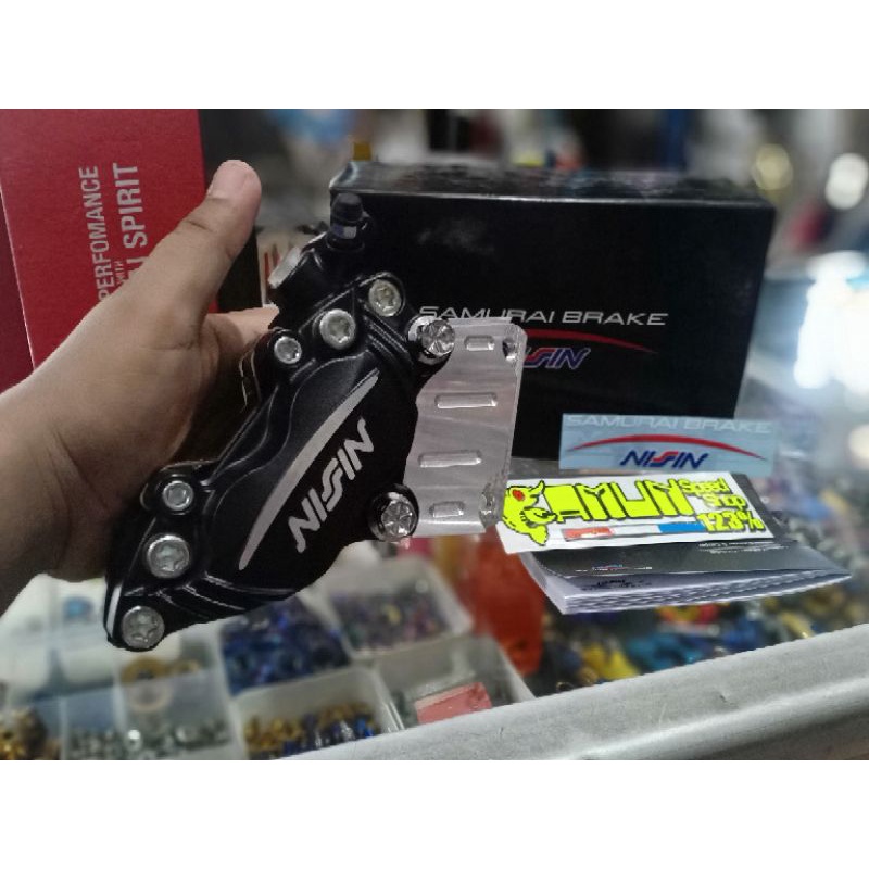 kaliper Nissin Samurai 4p ninja R 320mm kaliper Nissin samurai 4 piston Ninja R 320mm
