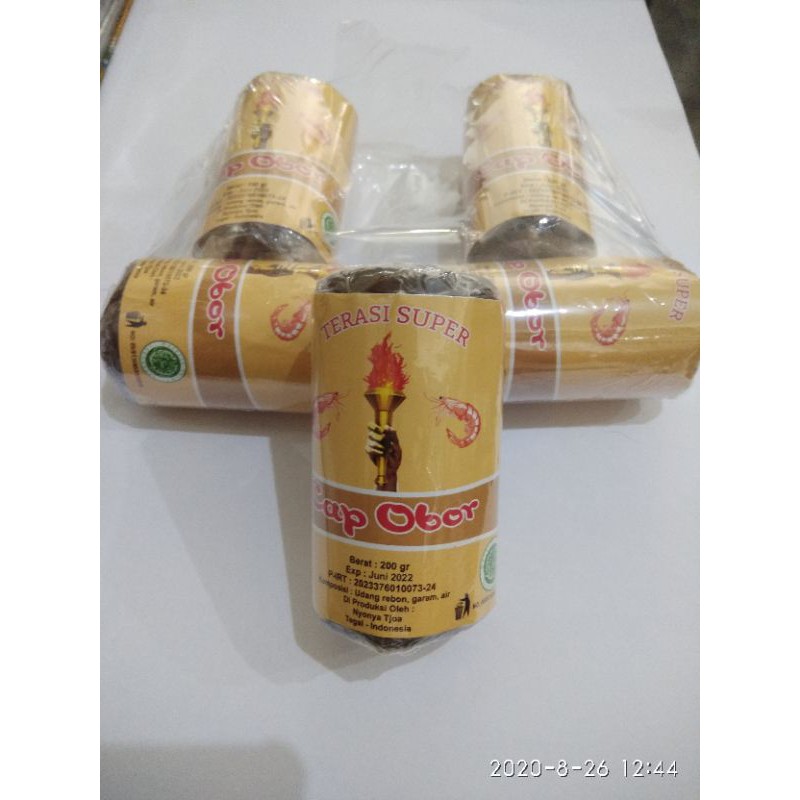 

Terasi Udang Cap Obor 200 gram