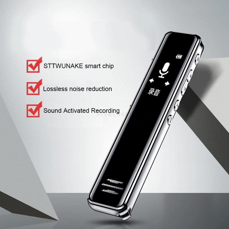 300 STTWUNAKE STK2 Mini Digital Voice Recorder Audio Noise Reduction