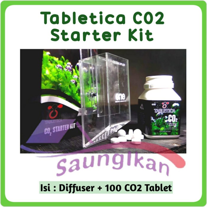 TABLETICA CO2 CO 2 KIT ONE RISET Diffuser plus co 2 tablet