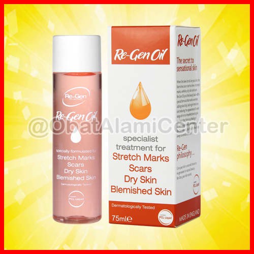 Nutrimax Re-Gen/Regen Oil 75ml Obat Bio Penghilang Bekas Luka Stretch Mark Marks Stretchmark Selulit