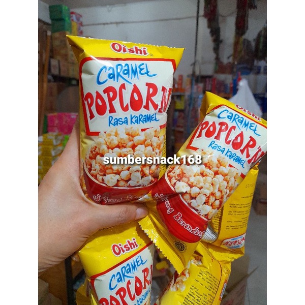 

Oishi Pop corn 20 gr *1 renceng isi 10 bungkus