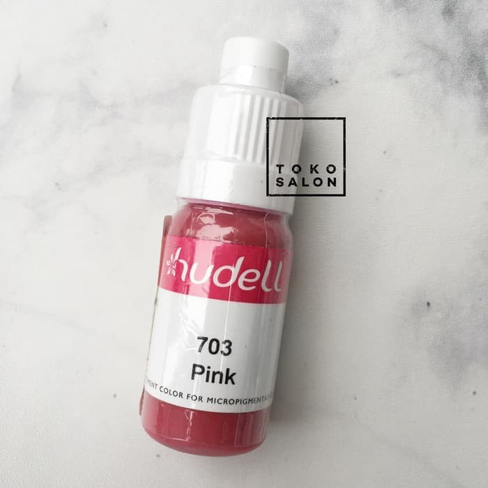 Hudell Hybrid Pigment Ink Tinta Sulam Alis Bibir Embo Pink
