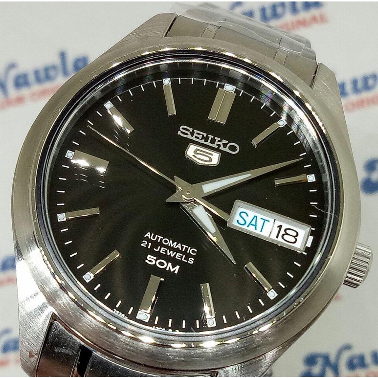 Seiko 5 Ladies SNK883K1 Automatic Black Dial - Jam Tangan Wanita SNK883