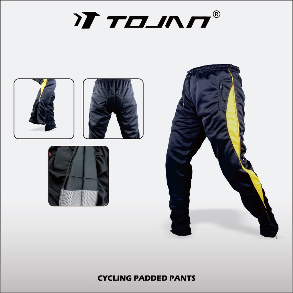 Tojan Celana Sepeda Padding  MTB roadbike Panjang Pria Wanita