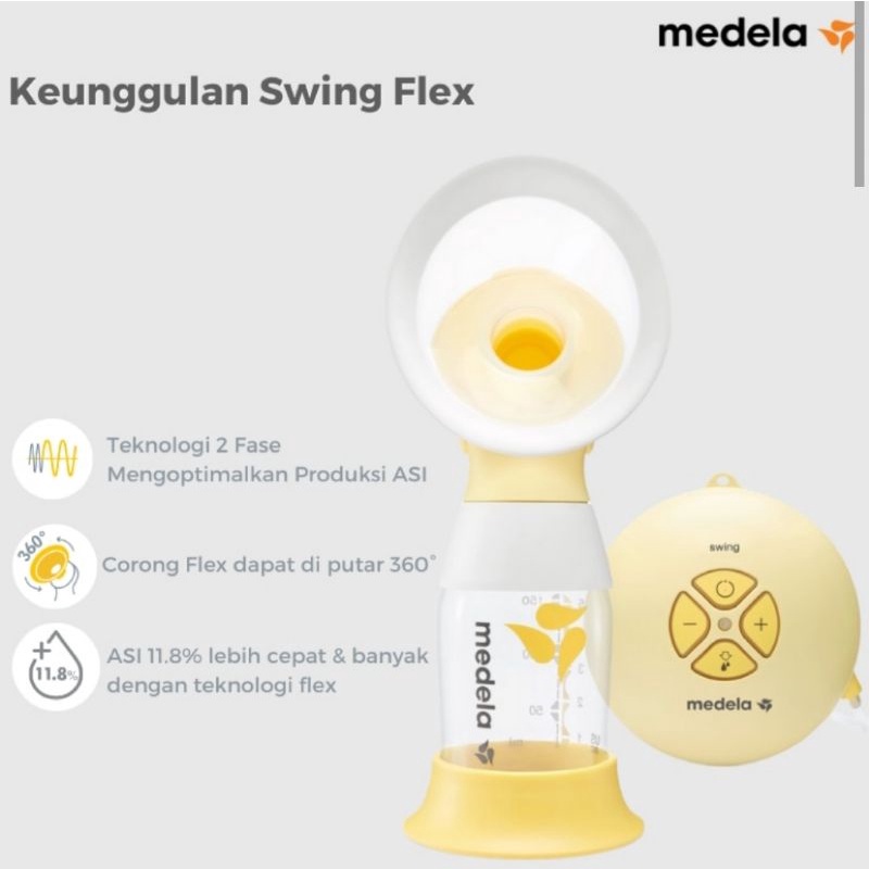 Pompa Asi Medela Swing Flex Single Electric