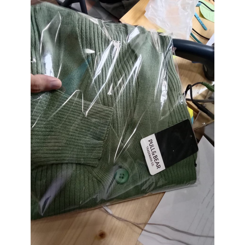 CARDY RINGGO  - CARDI PULL BEAR - LAVELLA CARDIGAN-MINT