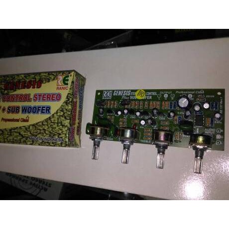 ♕ kit tone control stereo genesis ☃