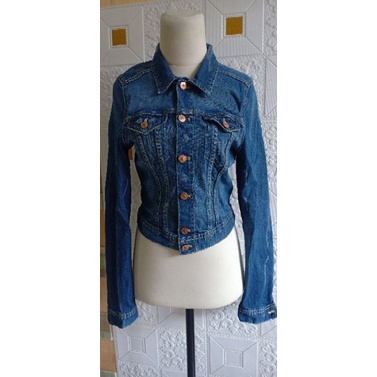 jaket jeans cewek PL