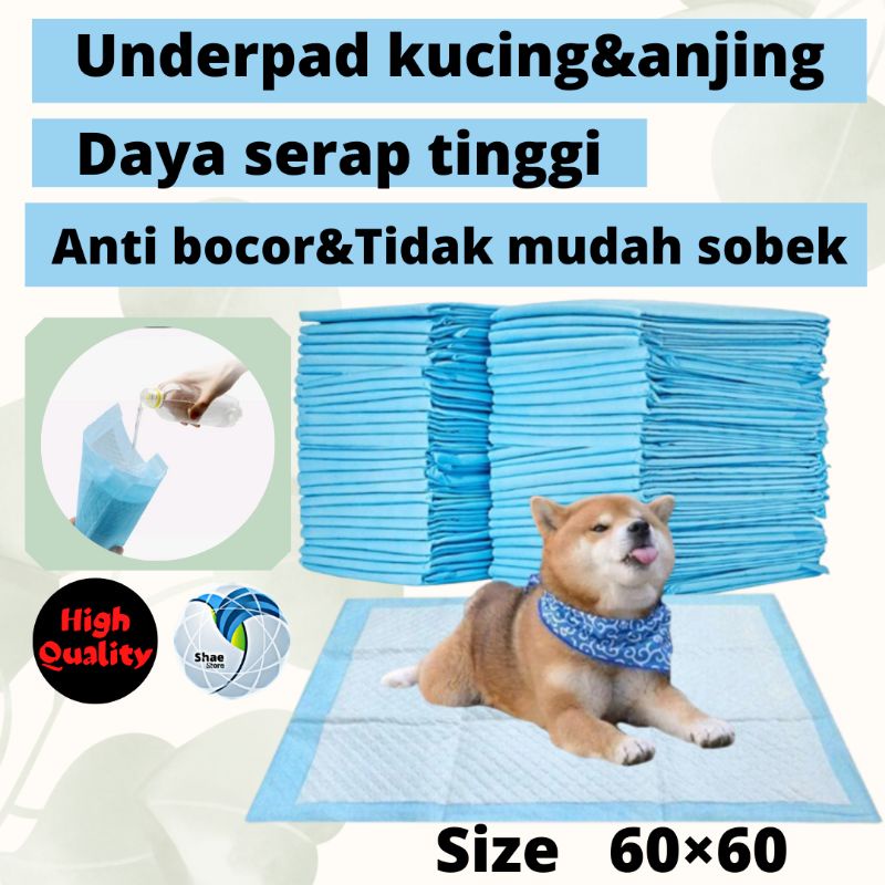 Underpad one ped 60×60 Perlak Hewan Kucing Anjing