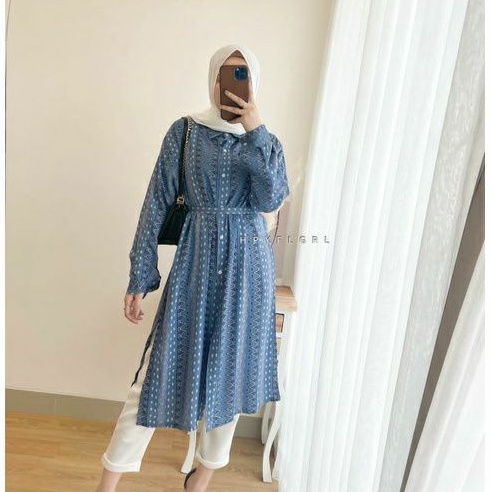 TRIVIA TUNIK KATUN RAYON | TUNIK MOTIF