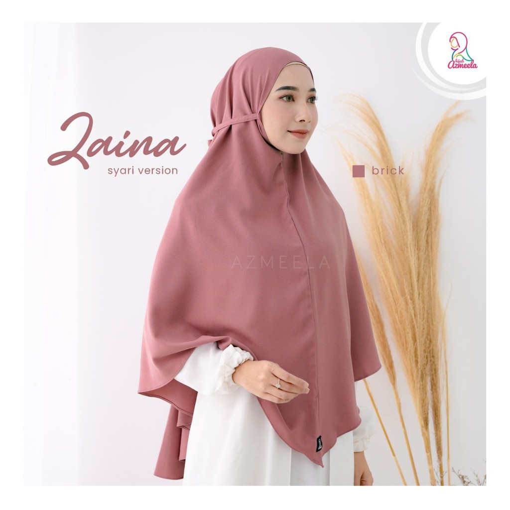 ZAIDA ZAINA SYAR'I BY AZMEELA - JILBAB INSTAN AZMEELA - JILBAB SYARI