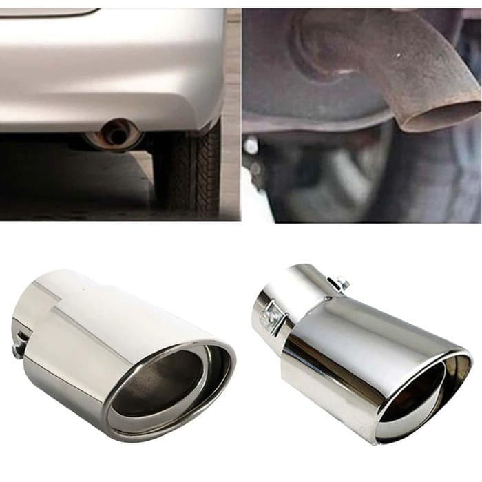 Dekorasi Knalpot Mobil Muffler Cutter Otomotif Cover Ujung Knalpot