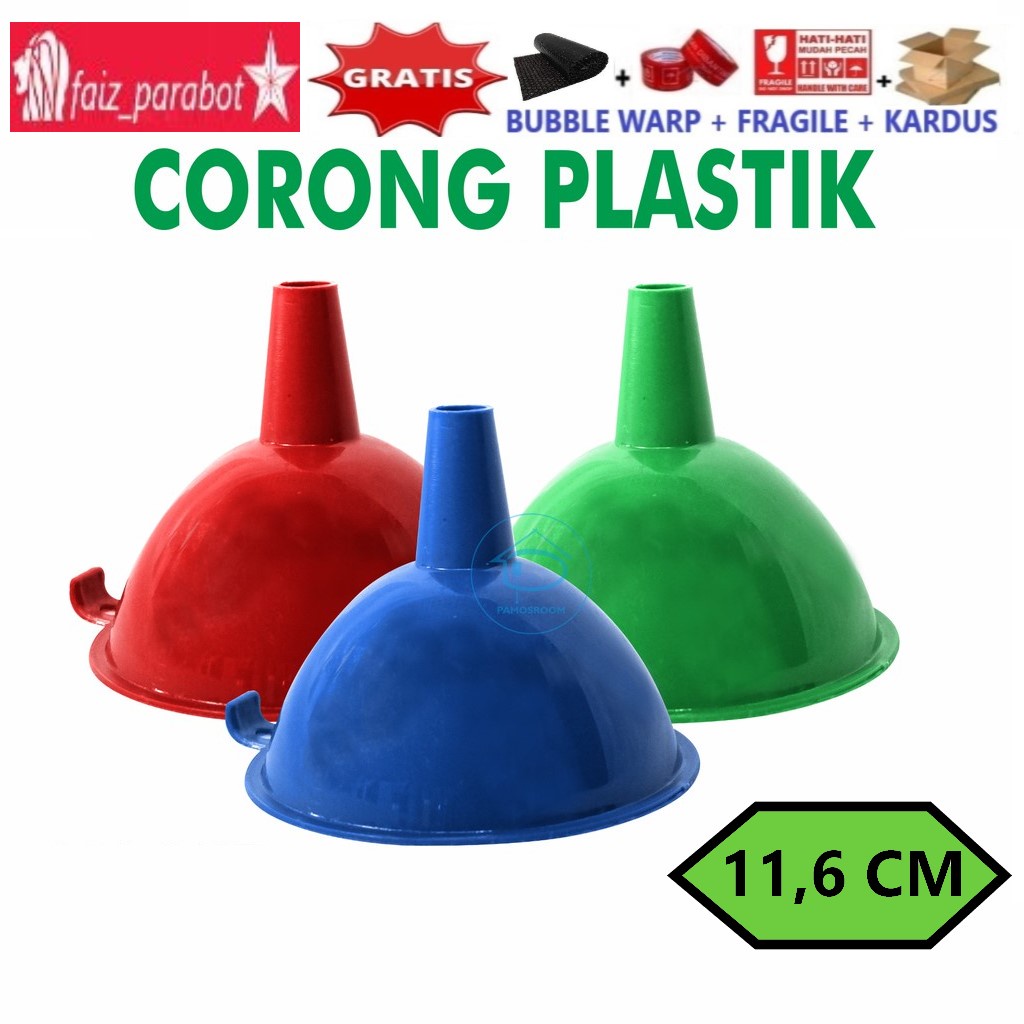 Corong Plastik 11,6 CM Corong Minyak Corong Plastik Besar Corong Besar Corong Kecil Corong Air