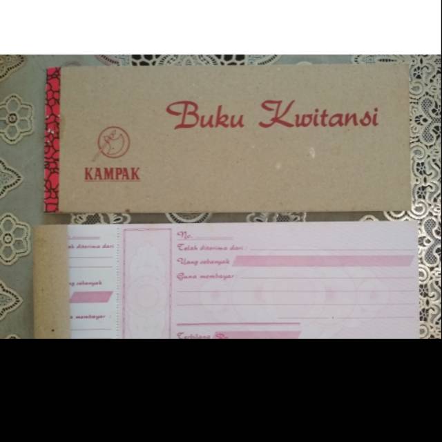 

Buku kwitansi besar