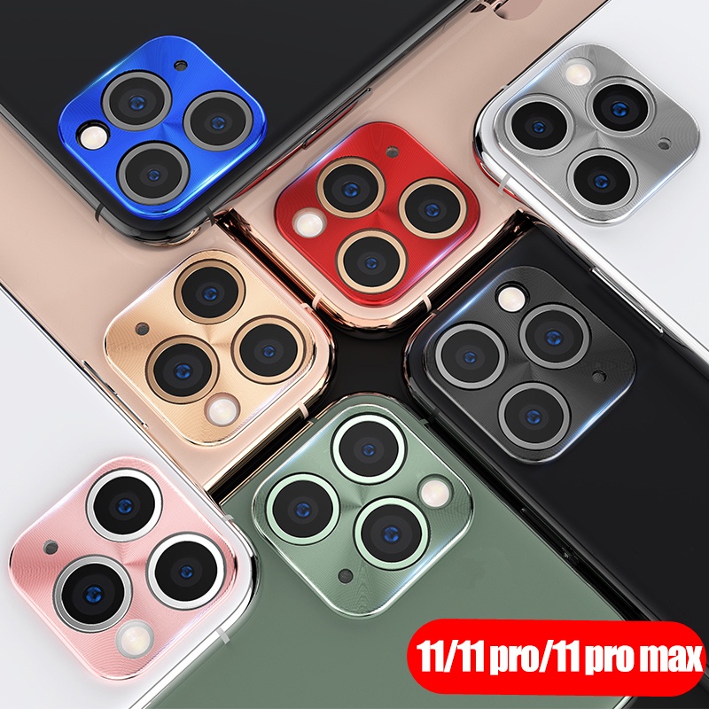 IPHONE Cover Pelindung Lensa Kamera Belakang 13 Pro MAX 13 Mini Bahan Metal Bumper