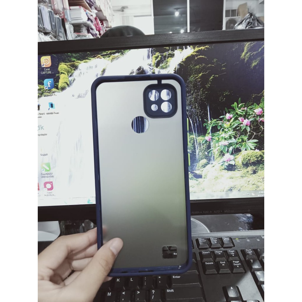 Bumper AERO CASE Realme C21 6.5 Inc Premium Hardcase My Choice List Warna Matte